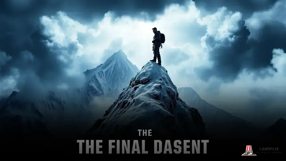 A última descida filme: descubra os segredos escondidos!